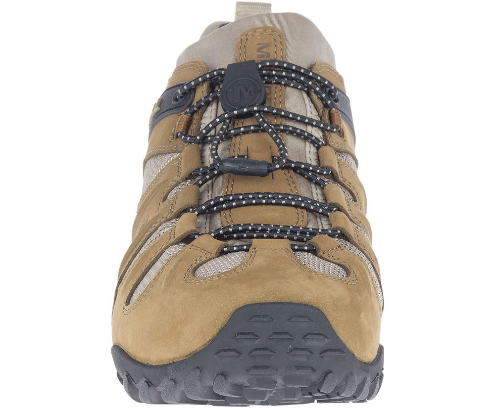 Merrell Hiking Shoes Brown/Black - Chameleon 8 Stretch - Mens 82CMYTAOQ